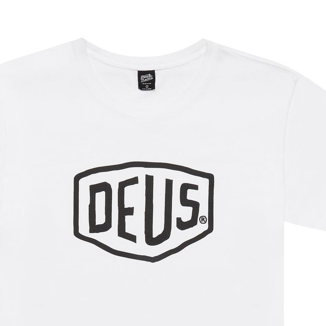 Deus - Shield Tee - White