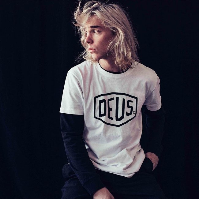 Deus - Shield Tee - White