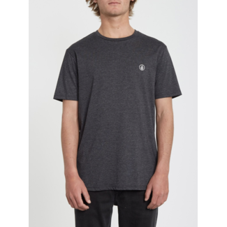 Volcom Circle Blanks Tee - Heather Black