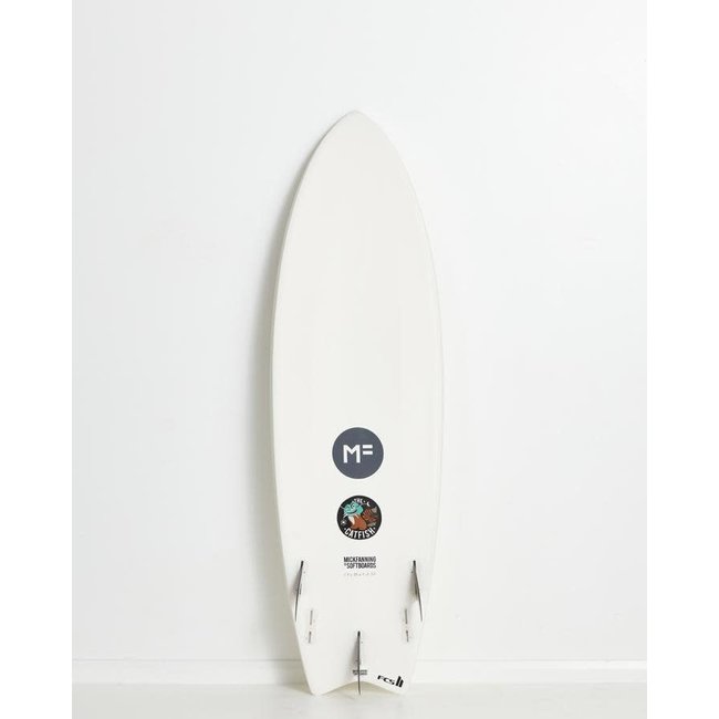 Cat Fish Softboard Surfebrett - 5.8 - FCSII - 33L - White