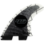 FCS II Hayden Shapes PC Carbon – Thruster (3-fin set)