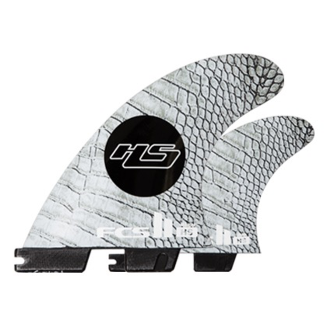 FCS II Hayden Shapes PC Carbon – Tri/Quad (5-fin set)