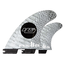 FCS II Hayden Shapes PC Carbon – Tri/Quad (5-fin set)