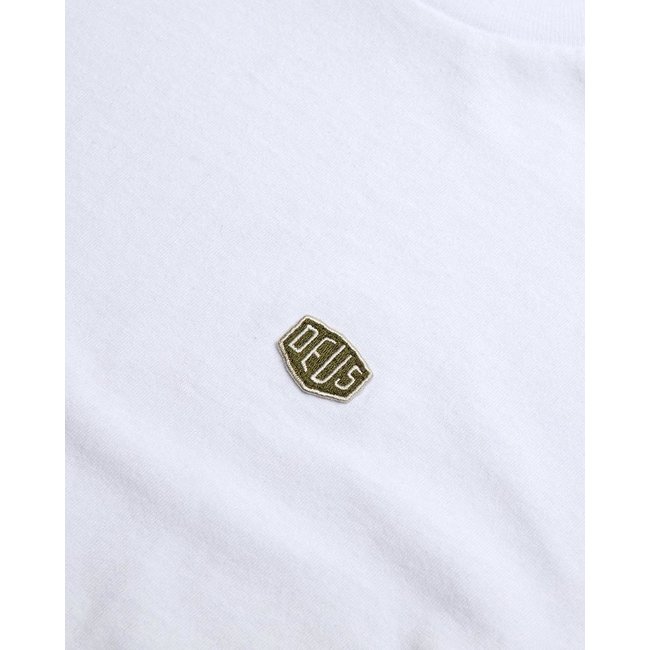 Deus - Shield Standard Tee - White