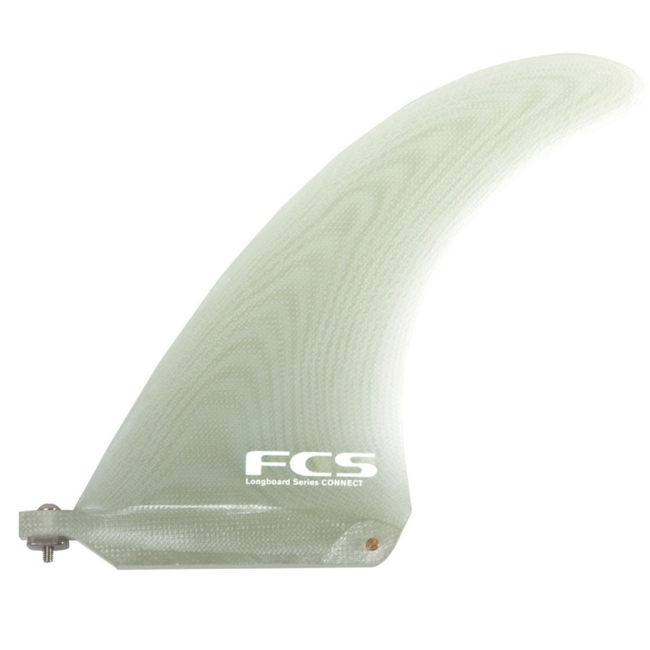 FCS - Connect Screw & Plate PG - Clear - Single Fin - 9"