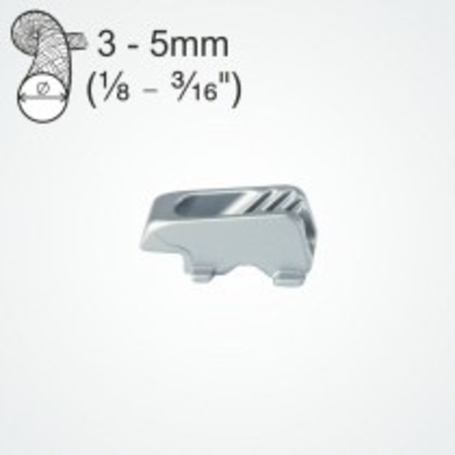 Clamcleat - Boom Cleat and Clamps - (Uthalstrim) per par 132-136 diameter