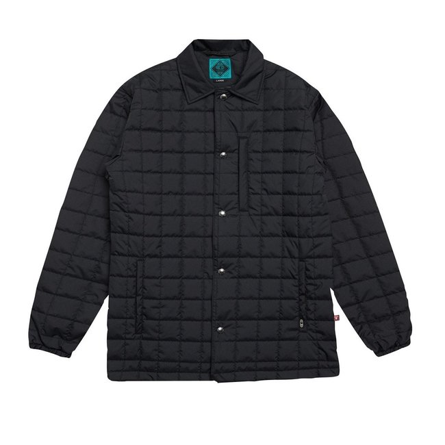 Beast Quilted Shirt Jacket - Black
