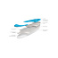 Vision - Spark Fish 6'2" - Softboard Cyan/Grey