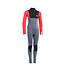 Capture Semidry Glidelås Rygg 4/3  - Steel Blue/Red/Black