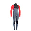 Capture Semidry Glidelås Front 5/4  - Steel Blue/Red/Black