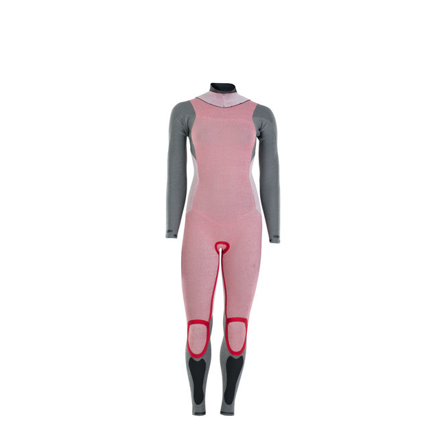 Amp 5/4 Back Zip Dame Våtdrakt - Capsule Pink