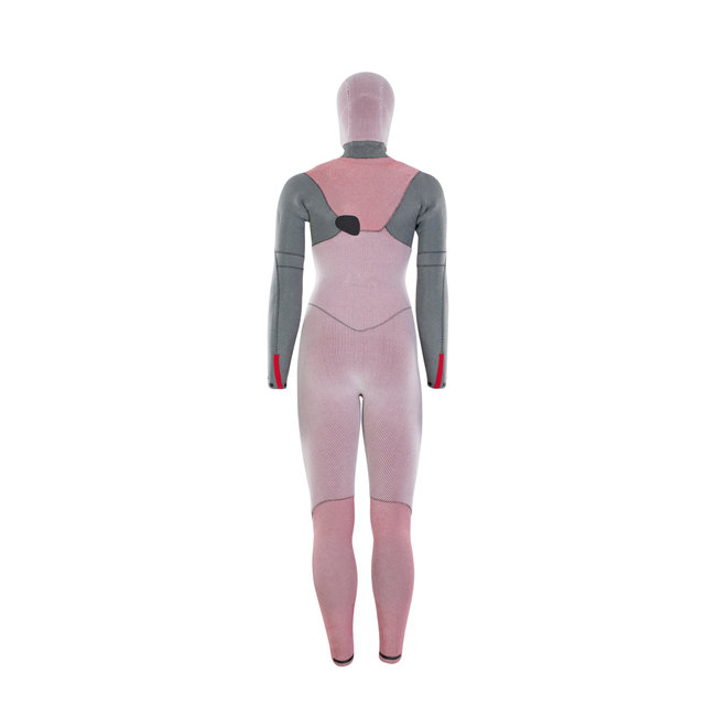 Amp 6/5 Hood Front Zip Dame Våtdrakt - Capsule Pink