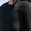 Amp 6/5 Hood Front Zip Herre Våtdrakt - Black