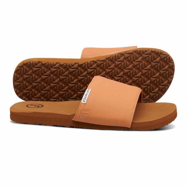 Foamlife - Seals Slide - Brown/Pink Apricot