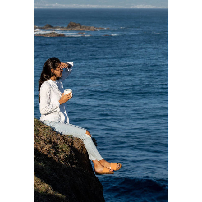 Foamlife - Seals Slide - Brown/Pink Apricot