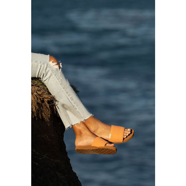 Foamlife - Seals Slide - Brown/Pink Apricot