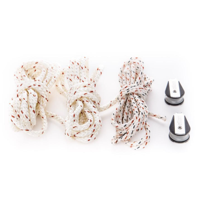 Race Adjustable Outhaul System – Rope Set & Pulleys – Reservedelssett
