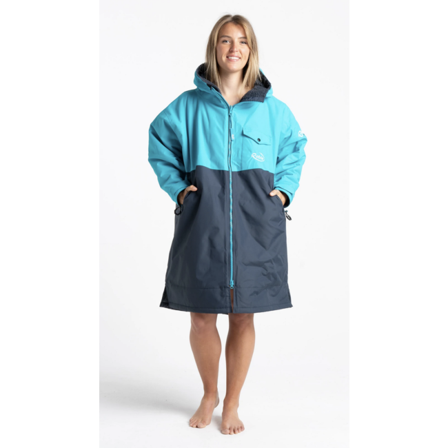 Robie - Dry-Series Recycled Changing Robe - India Ink/Blue Atoll