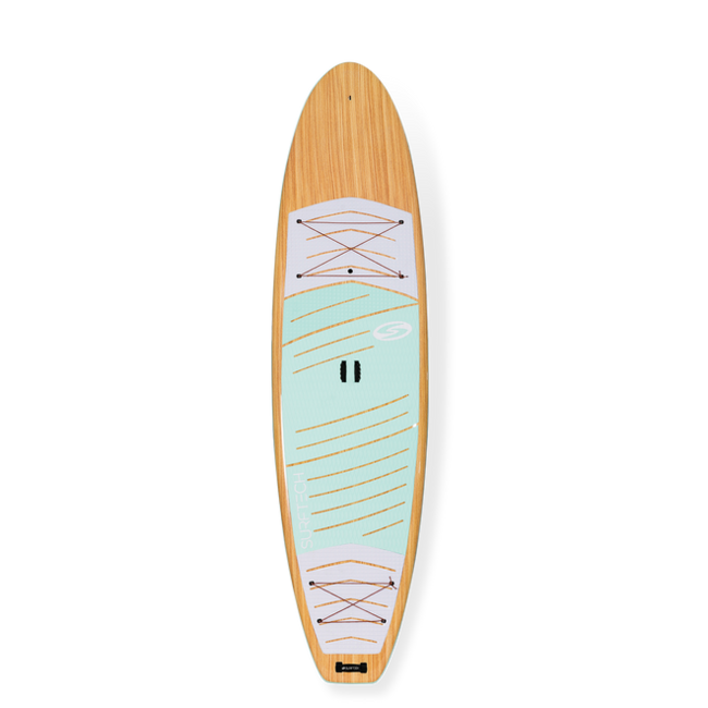 Surftech -  Lido 10'6 Pakke - Teal/wood