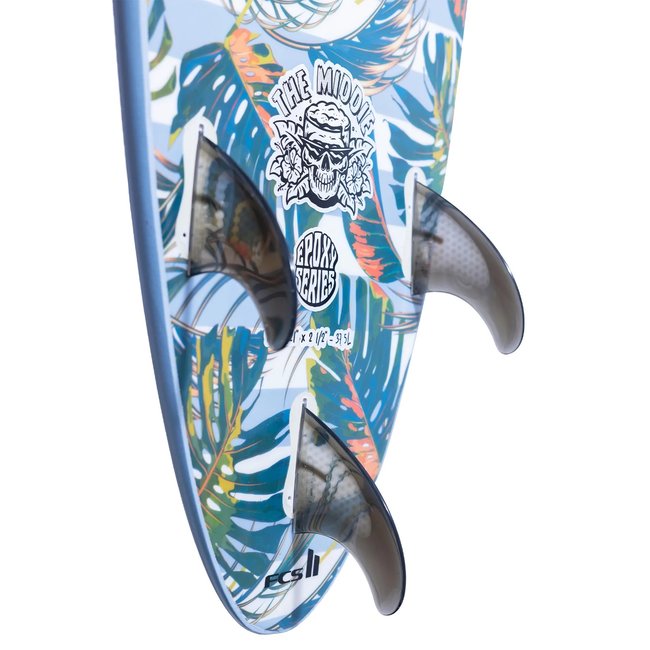 The Middie Tropical Softboard FCS II
