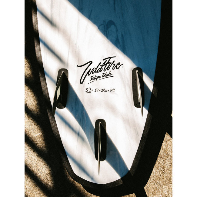 Softech - Toledo Wildfire - 5'11 - Thruster - 37L - Striped