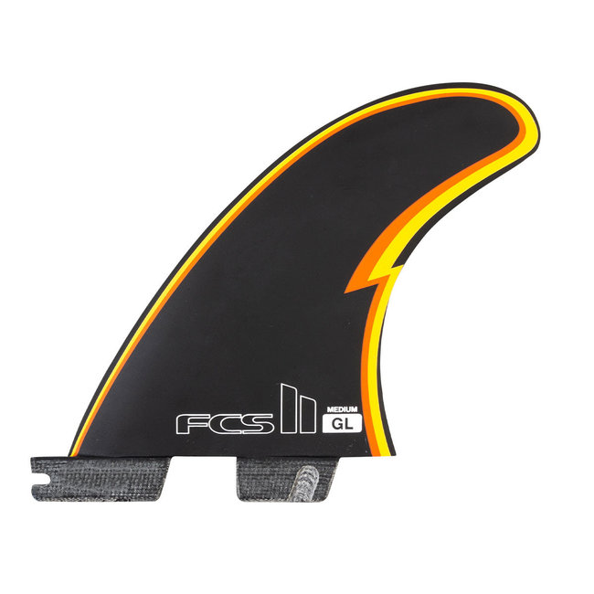 FCS II Gerry Lopez PC Black Thruster Medium Surfefinner