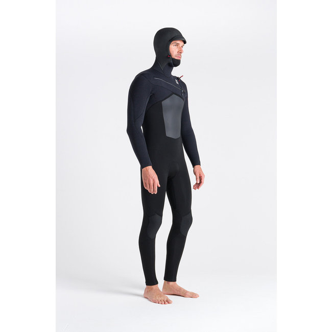 ReWired 6/5 Front Zip Hooded Herre Våtdrakt
