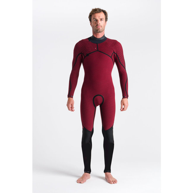 ReWired FZ 6/5 Hooded Våtdrakt – Herre Chest Zip