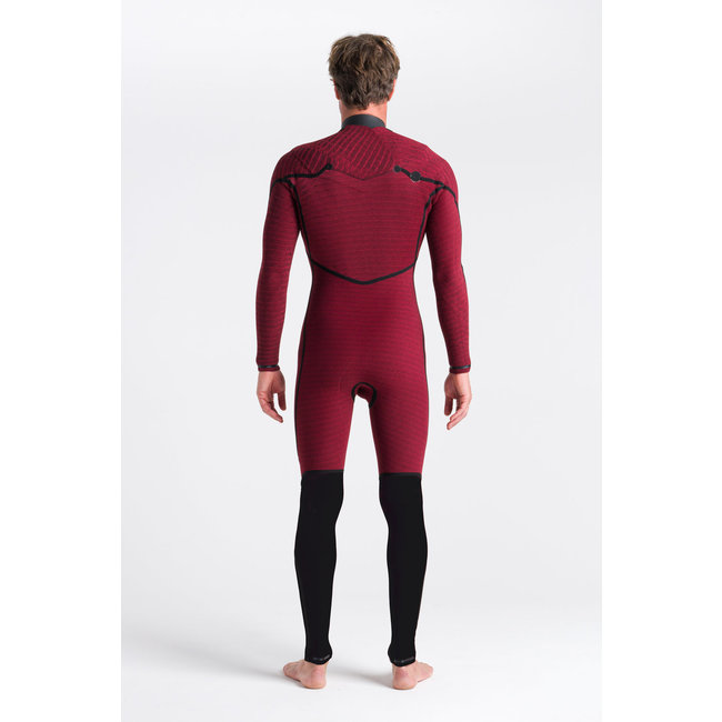 ReWired FZ 6/5 Hooded Våtdrakt – Herre Chest Zip