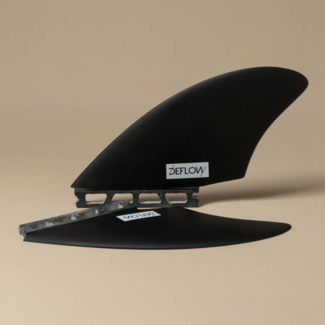 Deflow Keel Twin Fin - Black