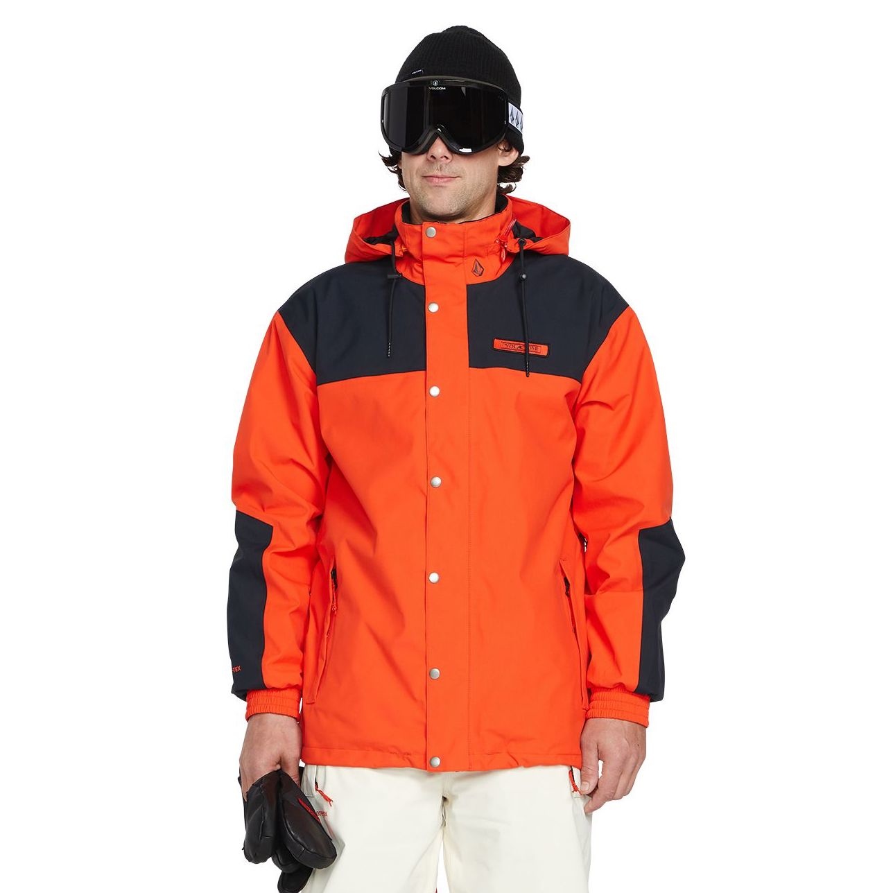 Volcom - Longo Gore-Tex Jacket 2023 - Orange Schock - Surfesjappa