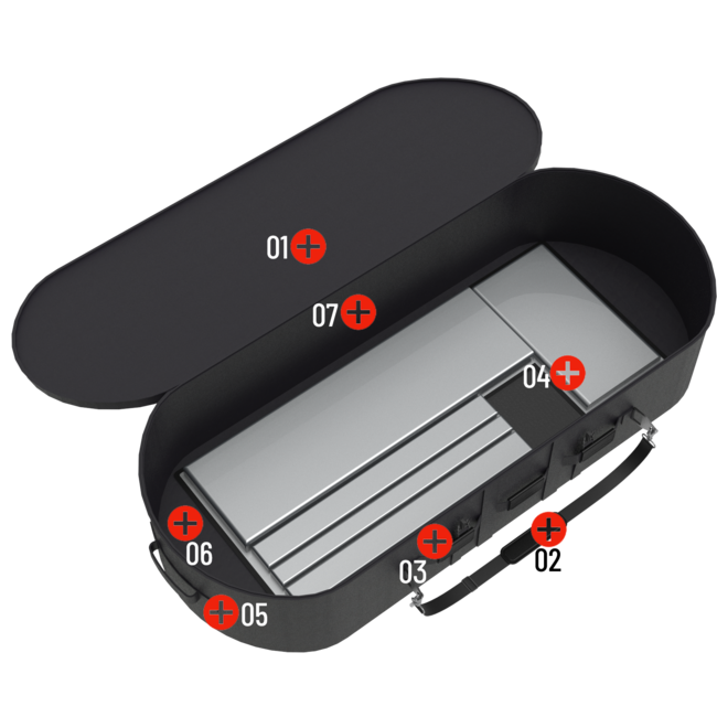 FBC - Travel Bag Foilboard gear bag