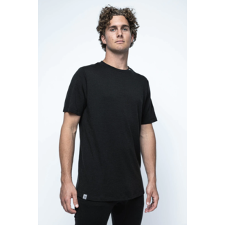 Woolf Merino Tuv Tee - Black