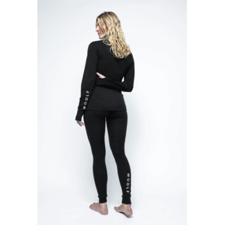 Woolf Merino Nibbi Performance Pant - Black