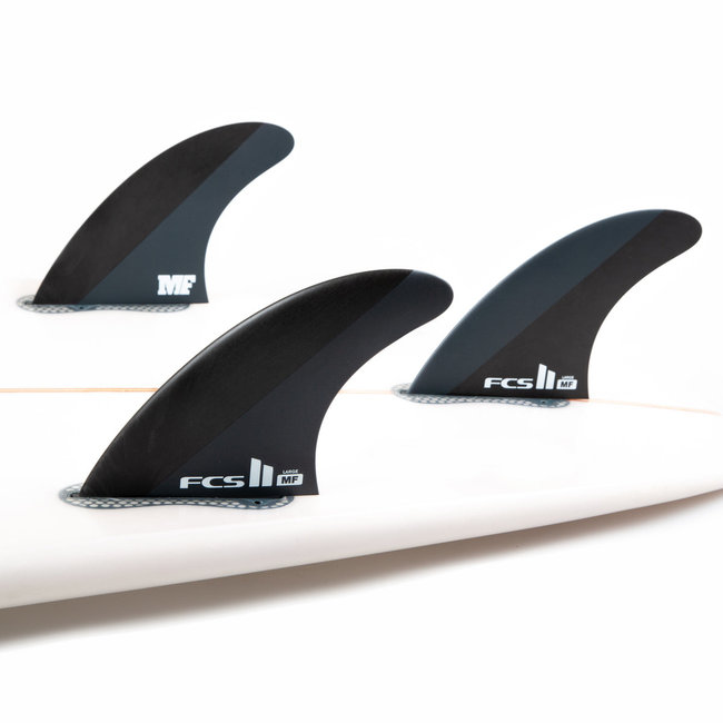 FCS II Mick Fanning Neo Carbon – Thruster Large – Black/Charcoal
