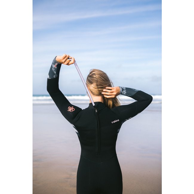 Solace 5/4 Womens Chest Zip Steamer – Varm og fleksibel dame våtdrakt