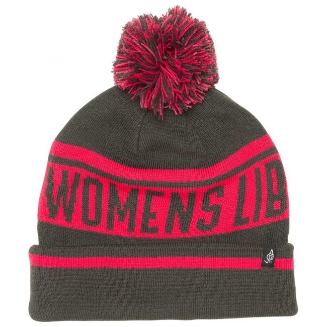 Lib-Tech - Womens Pom Beanie - Coral