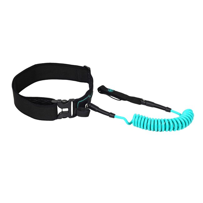 Ride Engine - Quick Release Recoil Waist Leash 7'
