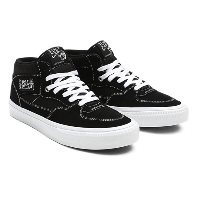 Vans - Half Cab - Black/White