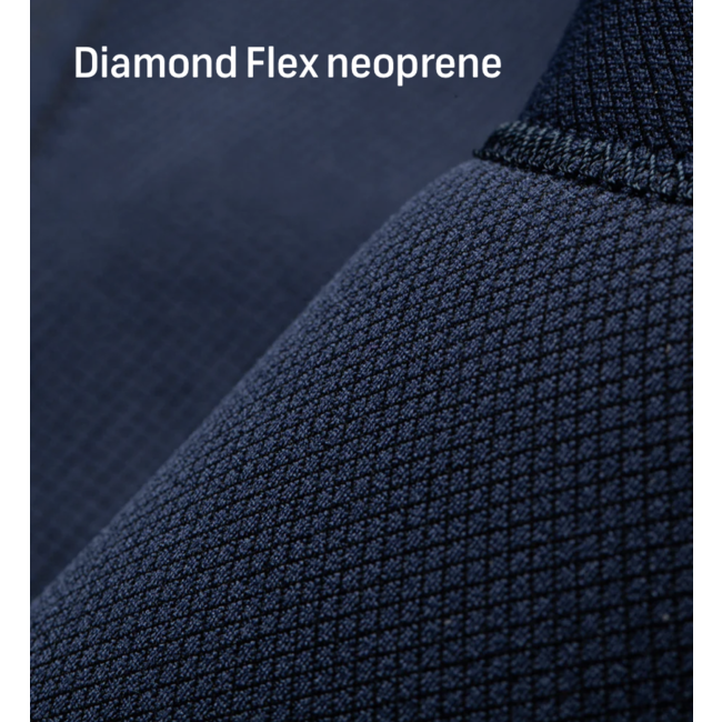 Session 3/2 Chest Zip Herre Våtdrakt - Black/Slate Diamond