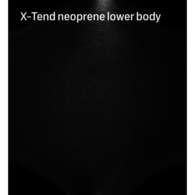 Session 3/2 Mens Chest Zip - Black/Slate Diamond