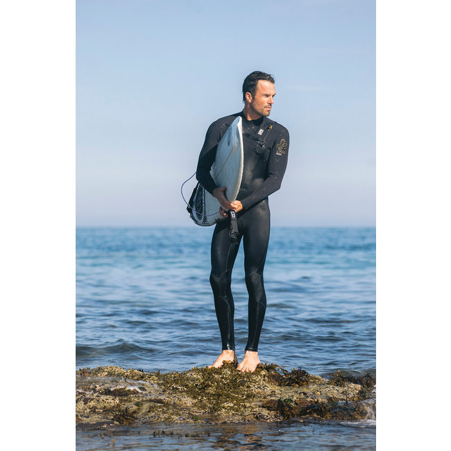 Wired 4/3 Chest Zip Våtdrakt – Meteor X / Black X / Petrol