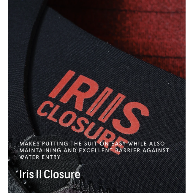 Wired 4/3 Chest Zip Våtdrakt – Meteor X / Black X / Petrol