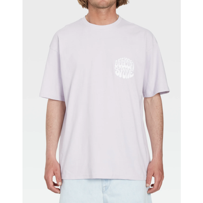 Volcom - Circletrip Loose Fit Short Sleeve Tee - Light Orchid