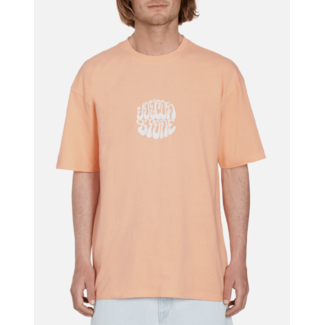 Volcom Circletrip Loose Fit Short Sleeve Tee - Peach Bud