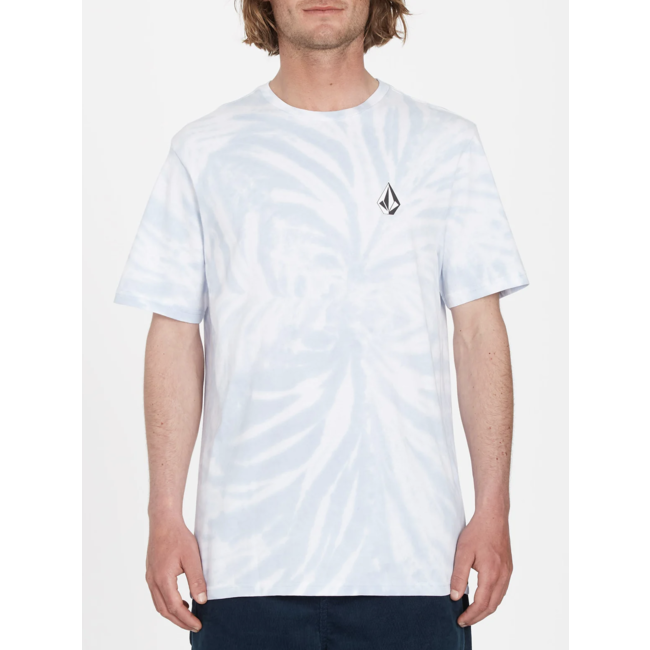 Volcom - Iconic Stone Dye T-Shirt - Celestial Blue