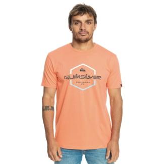 Quiksilver Pass The Pride SS - Fresh Salmon