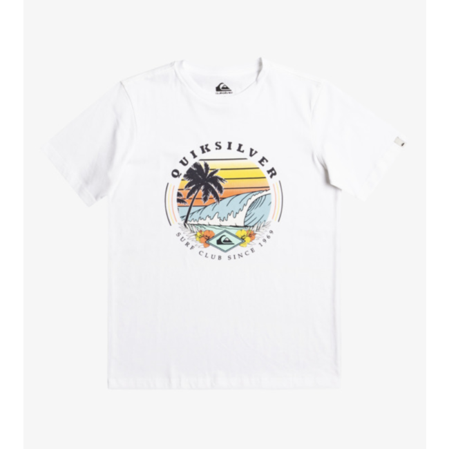 Quiksilver - Surf Club SS Youth - White