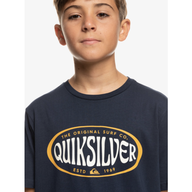 Quiksilver - In Circles SS Youth - Navy Blazer