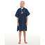 Red - Quick Dry Microfibre Changing Robe Kids - Navy